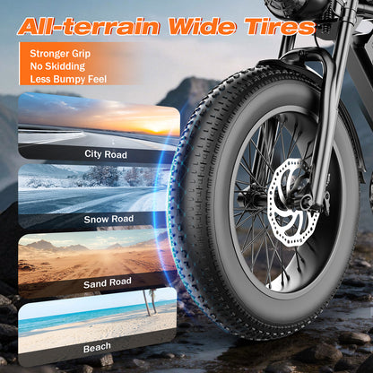 Off-road electric motorcycle, electric bicycle