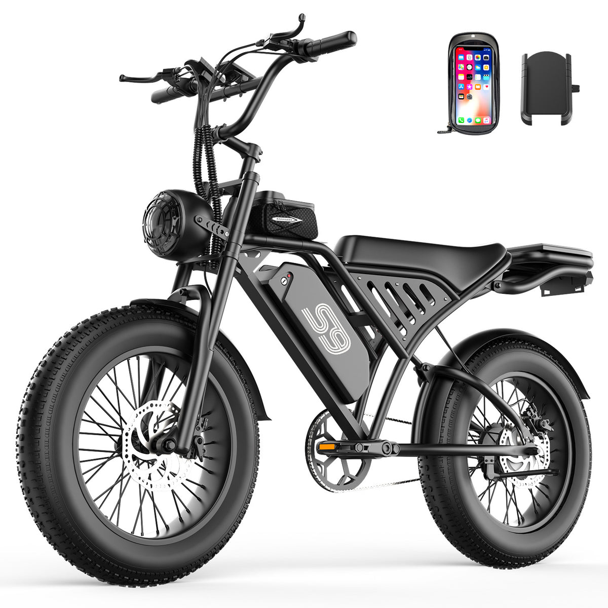 Off-road electric motorcycle, electric bicycle